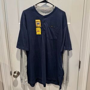 Stanley Workwear Layered Thermal Henley Shirt